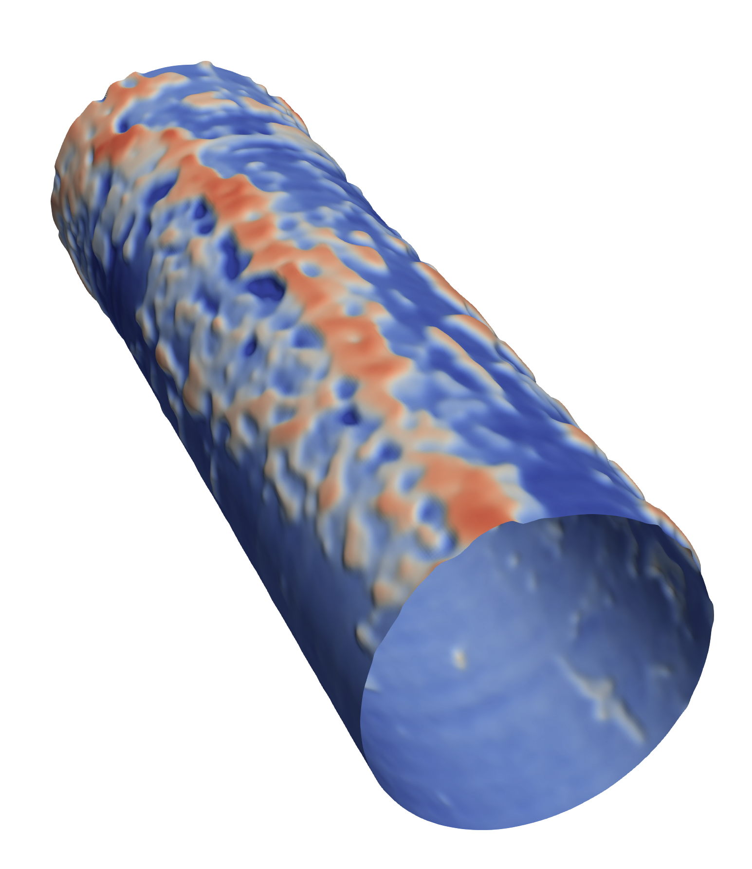 3D imaging of a pipe with sever corrosion casing inspection